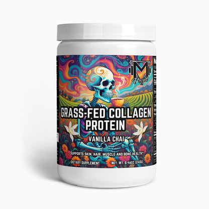 Grass-Fed Vanilla Chai Collagen Protein by Project M