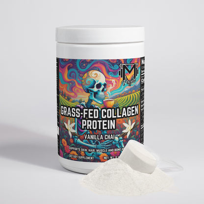 Grass-Fed Vanilla Chai Collagen Protein by Project M