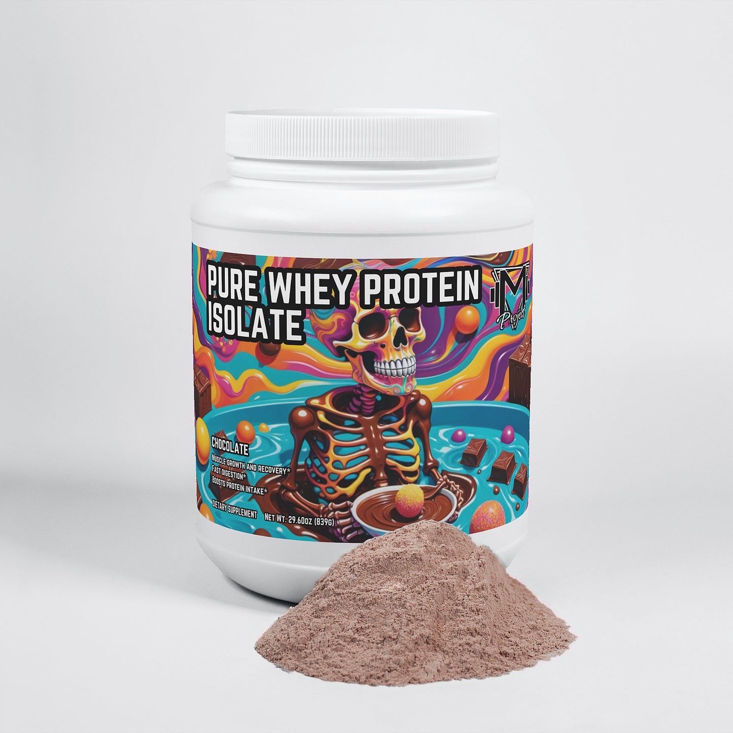 Pure Whey Protein Isolate (Chocolate) by Project M