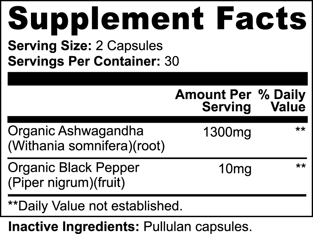 Ashwagandha Stress Relief by Project M