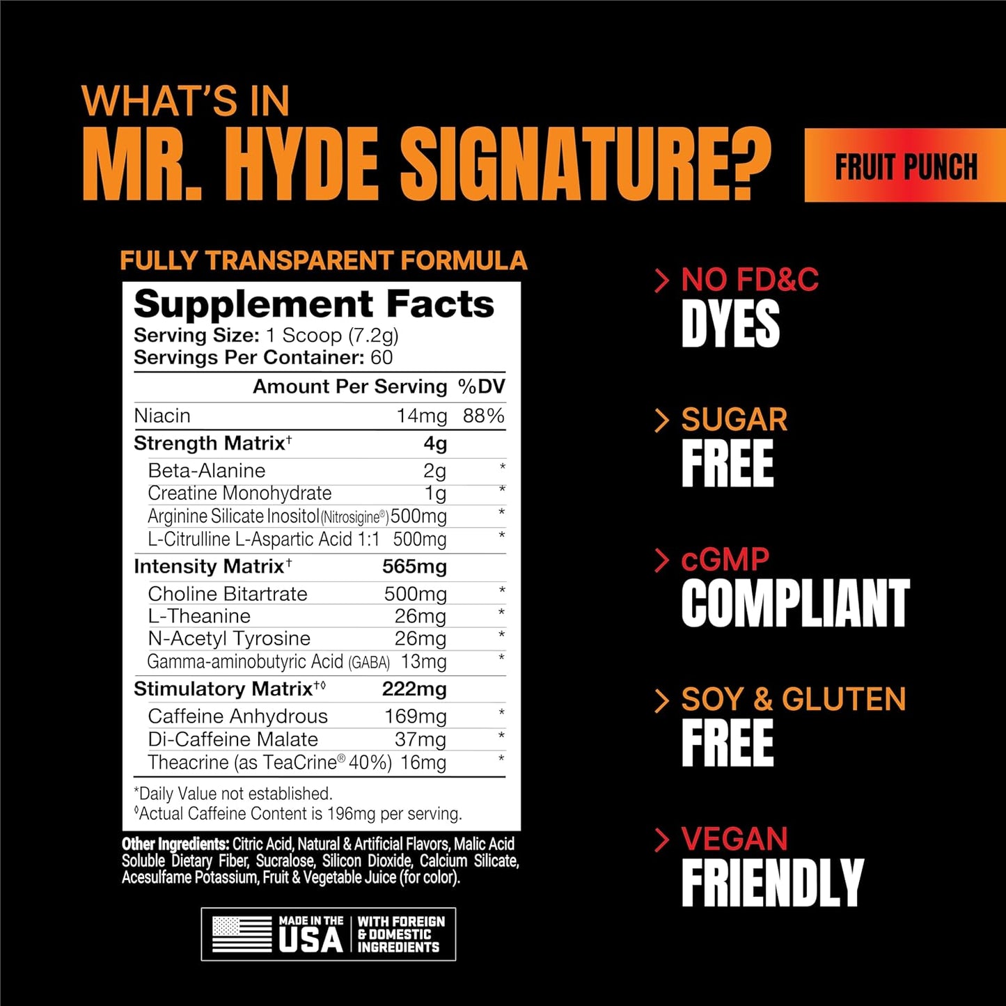 Pro Supps Mr. Hyde Signature Series Preworkout