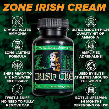 Zone Irish Cream Smelling Salts