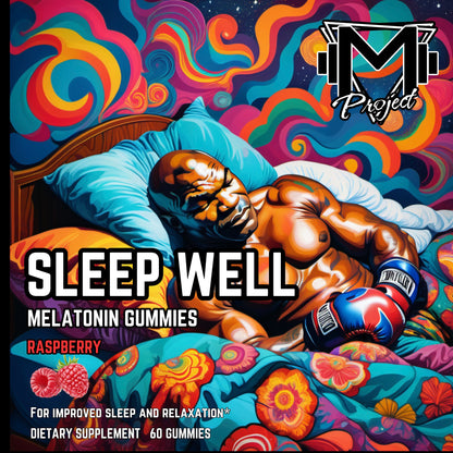 Sleepy Melatonin Gummies by Project M (Sleepy Boxer Edition)