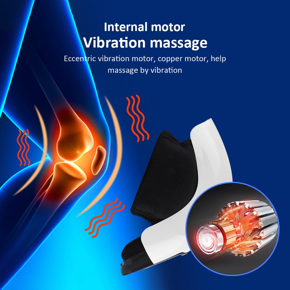 Electric Heating Knee Pad Air Pressotherapy Massager