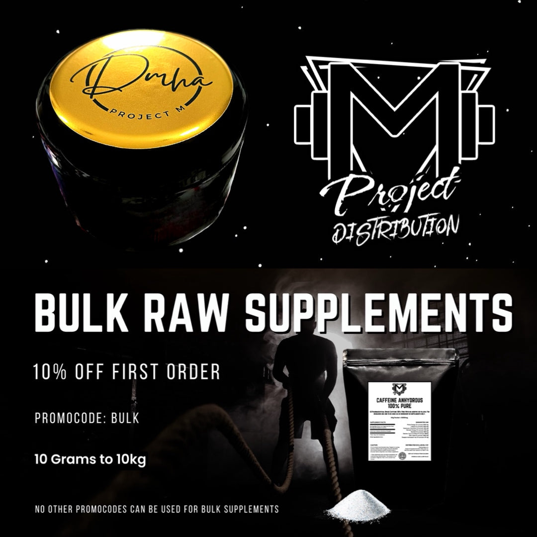 DMHA (Juglans Regia Extract) Powder - 100% Pure by Project M