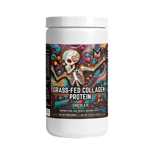 Grass-Fed Chocolate Collagen Protein by Project M