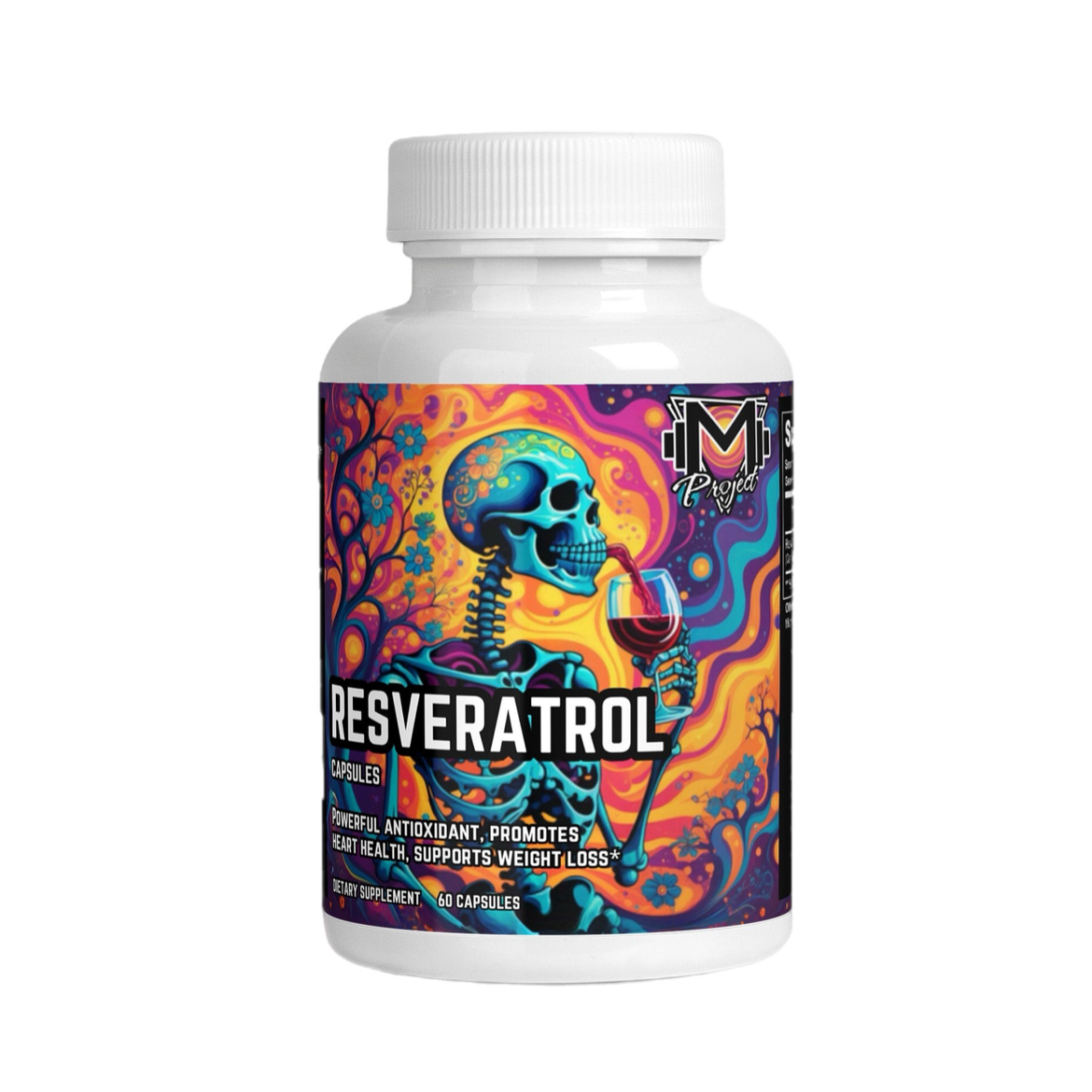 Resveratrol 50% 600mg by Project M