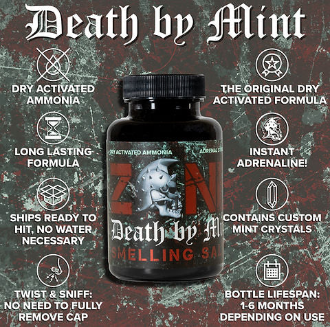 Zone Death by Mint Smellimg Salts