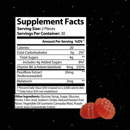 Sleepy Melatonin Gummies by Project M (Sleepy Boxer Edition)