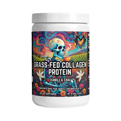 Grass-Fed Vanilla Chai Collagen Protein by Project M