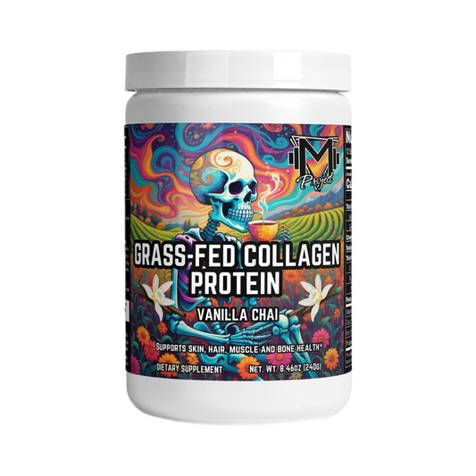 Grass-Fed Vanilla Chai Collagen Protein by Project M