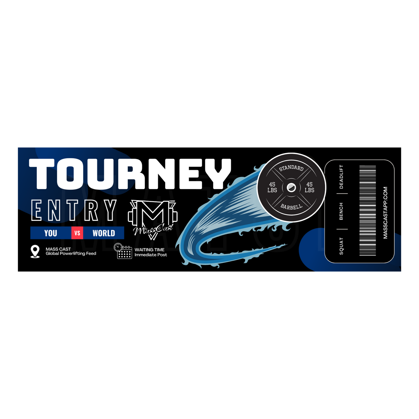 Tournament Entry Ticket