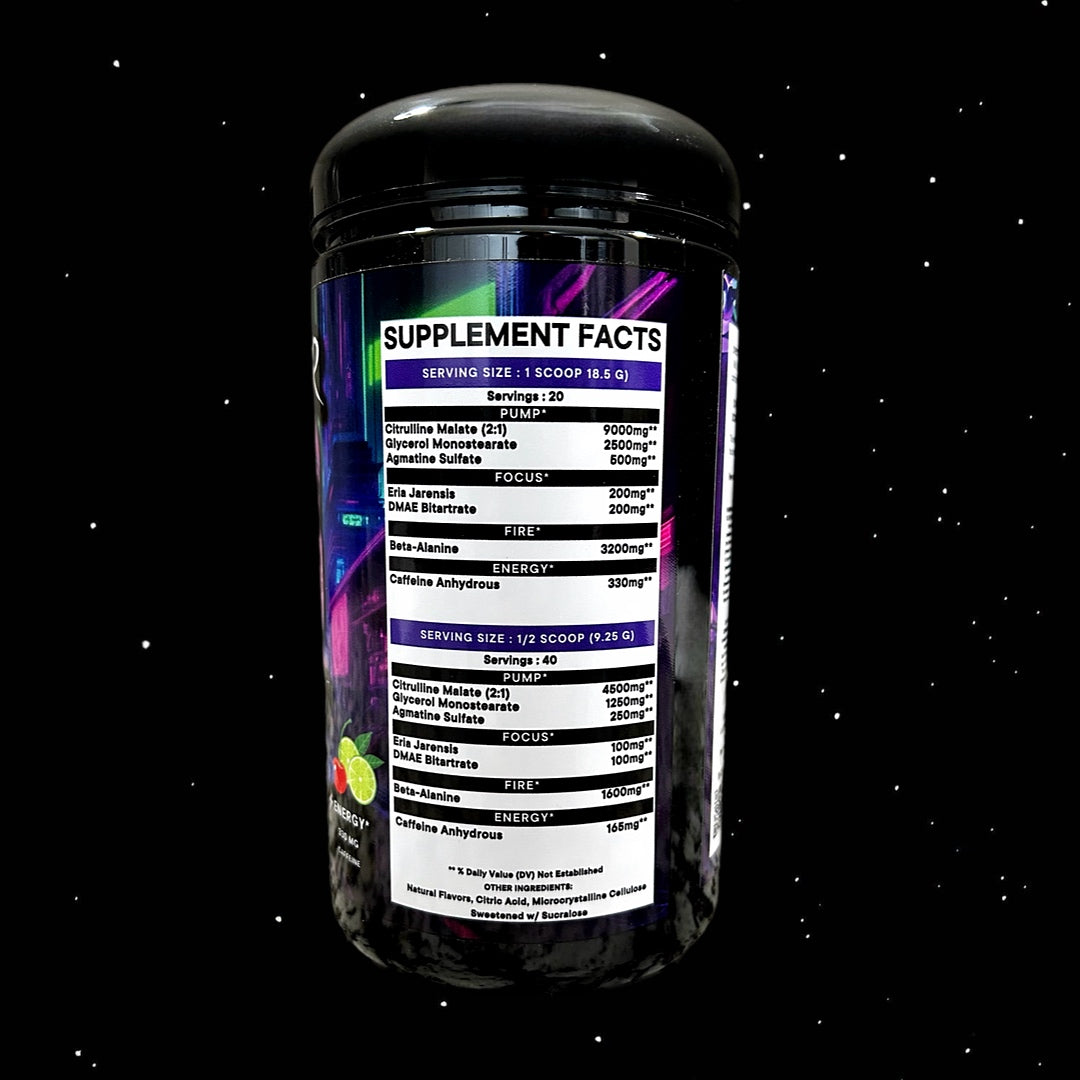 MINDBENDER V5 Nootropic High Stim Pre-Workout 40/20 Servings