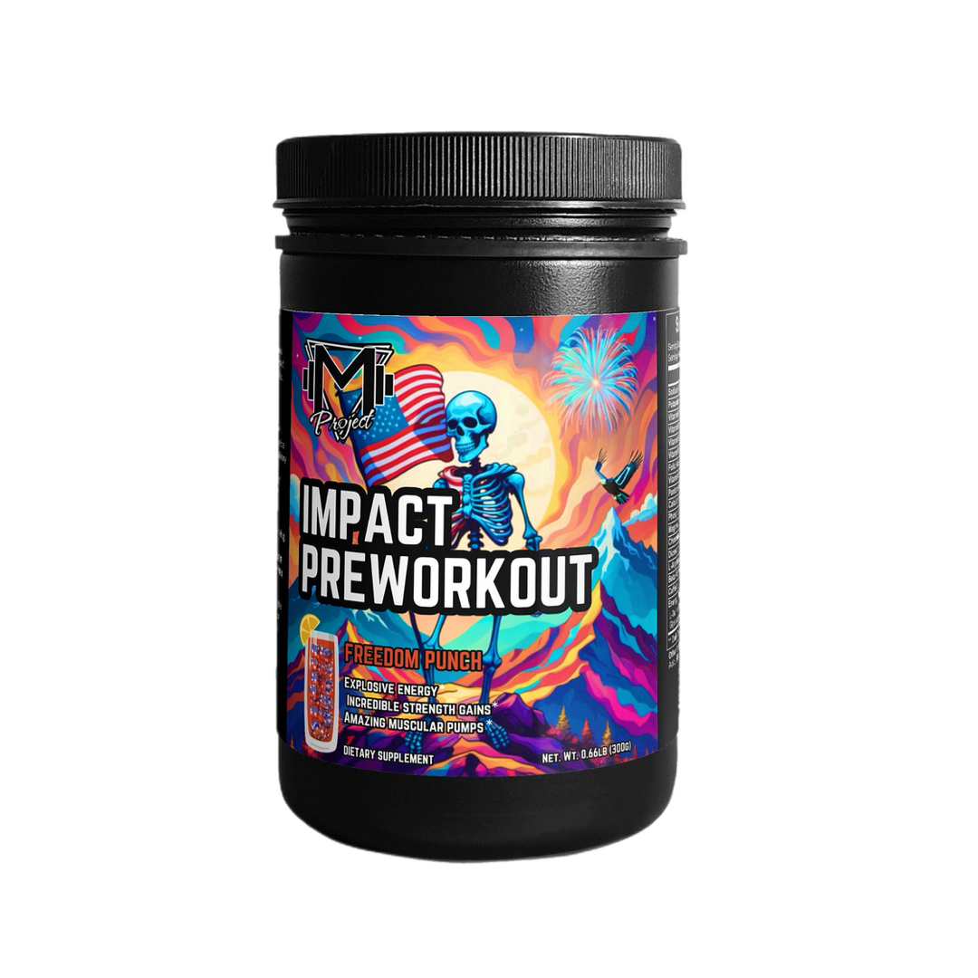 Impact Pre-Workout (Fruit Punch) by Project M - July 4th Edition