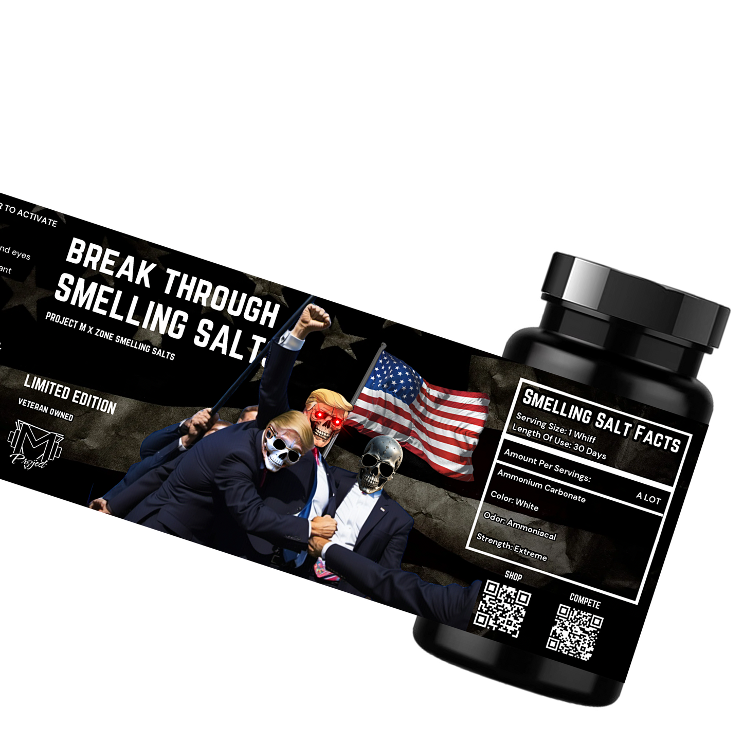 BREAK THROUGH - Limited Edition Smelling Salts by Project M