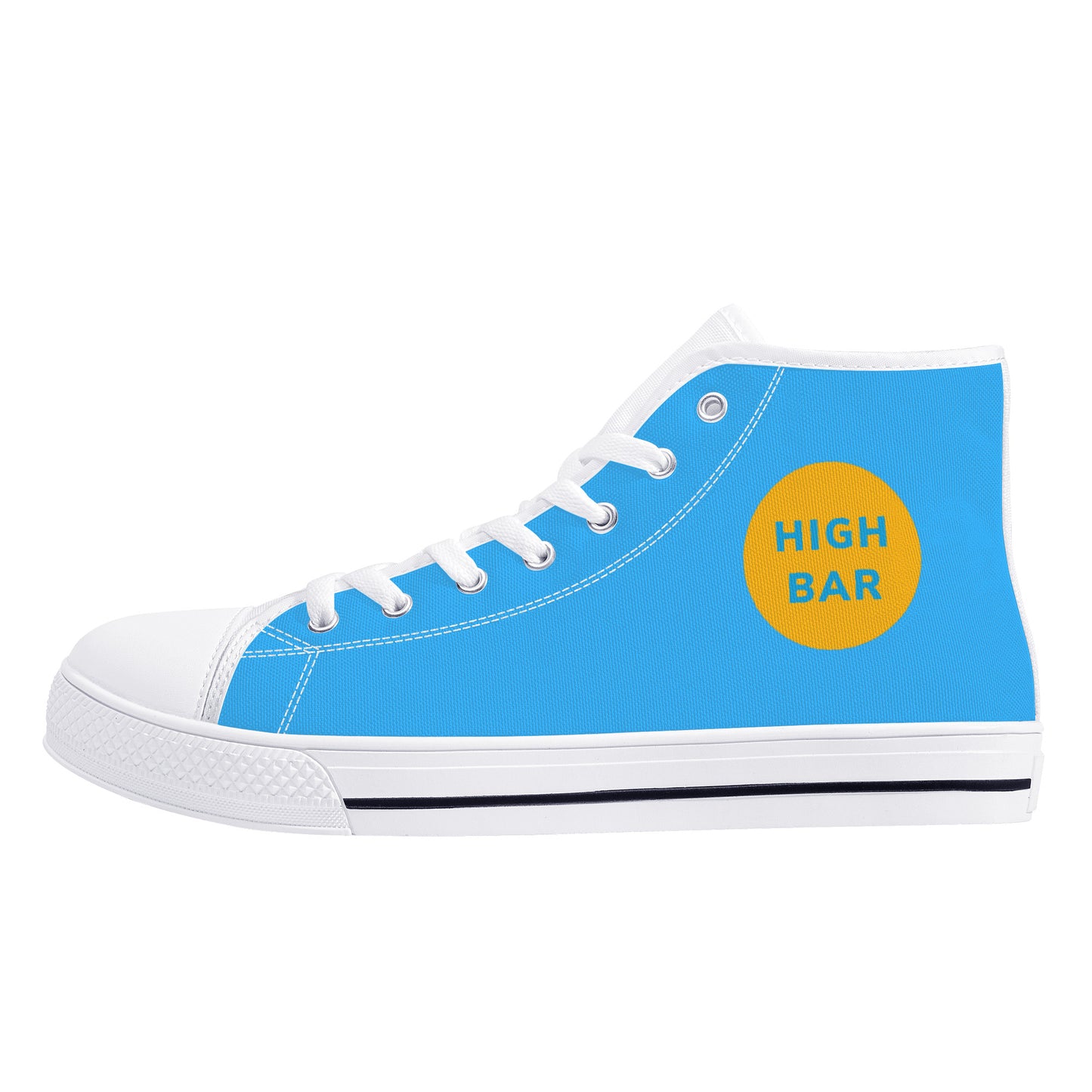 High Bar High-Top Canvas Shoes by Mass Cast