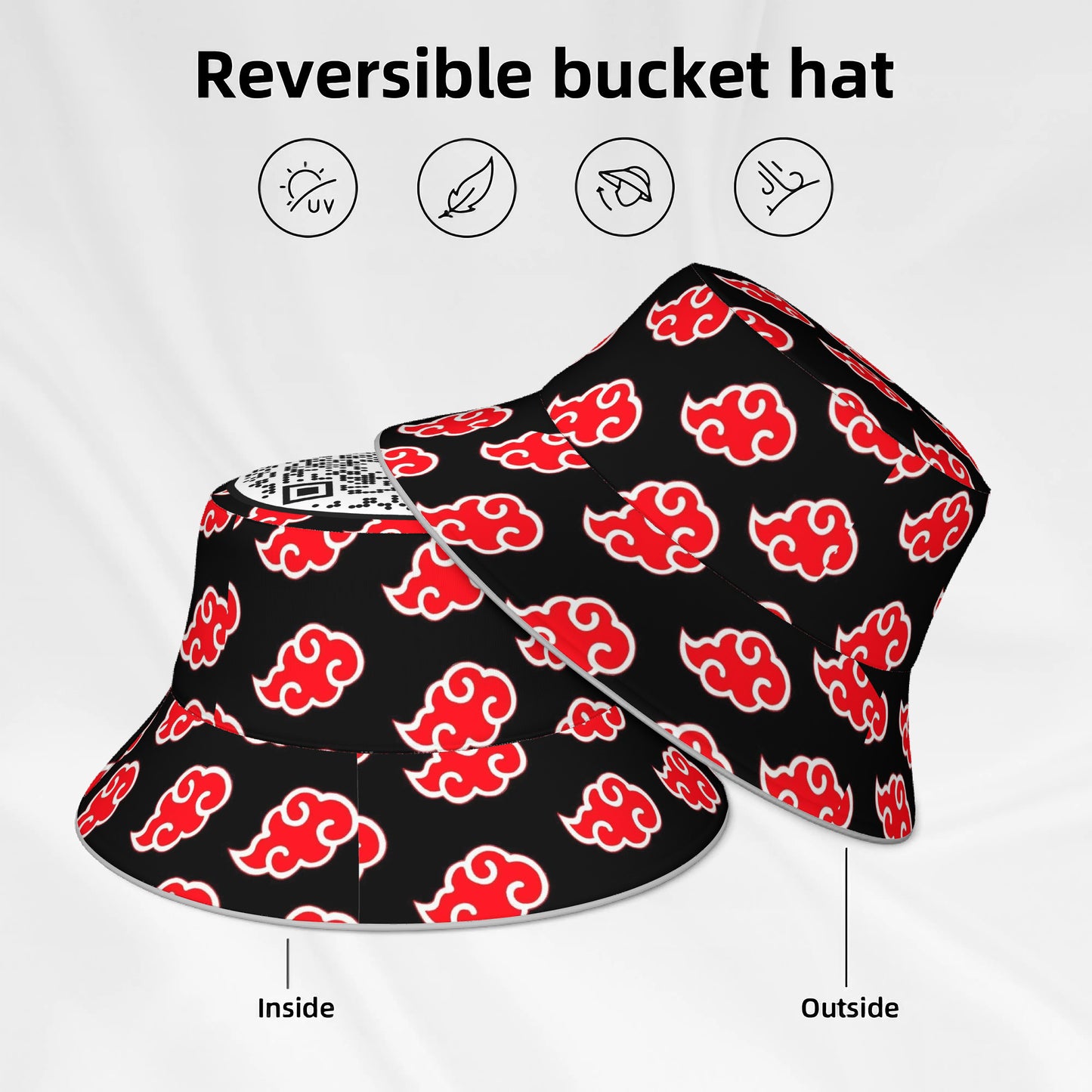 Red Cloud Bucket Hat by Mass Cast