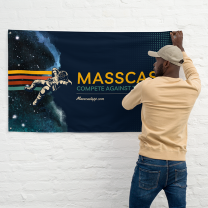 Mass Cast Retro Flag