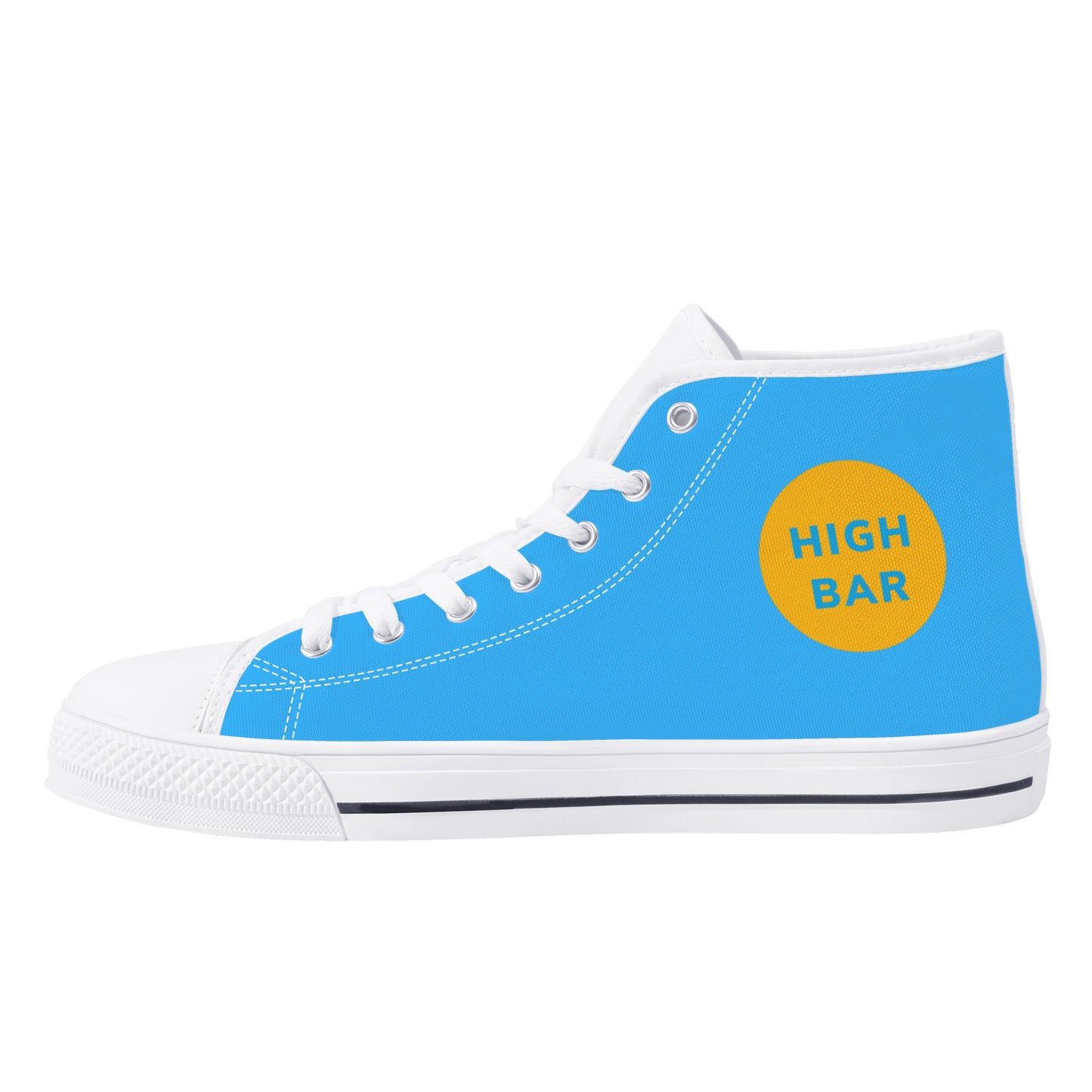 High Bar High-Top Canvas Shoes by Mass Cast