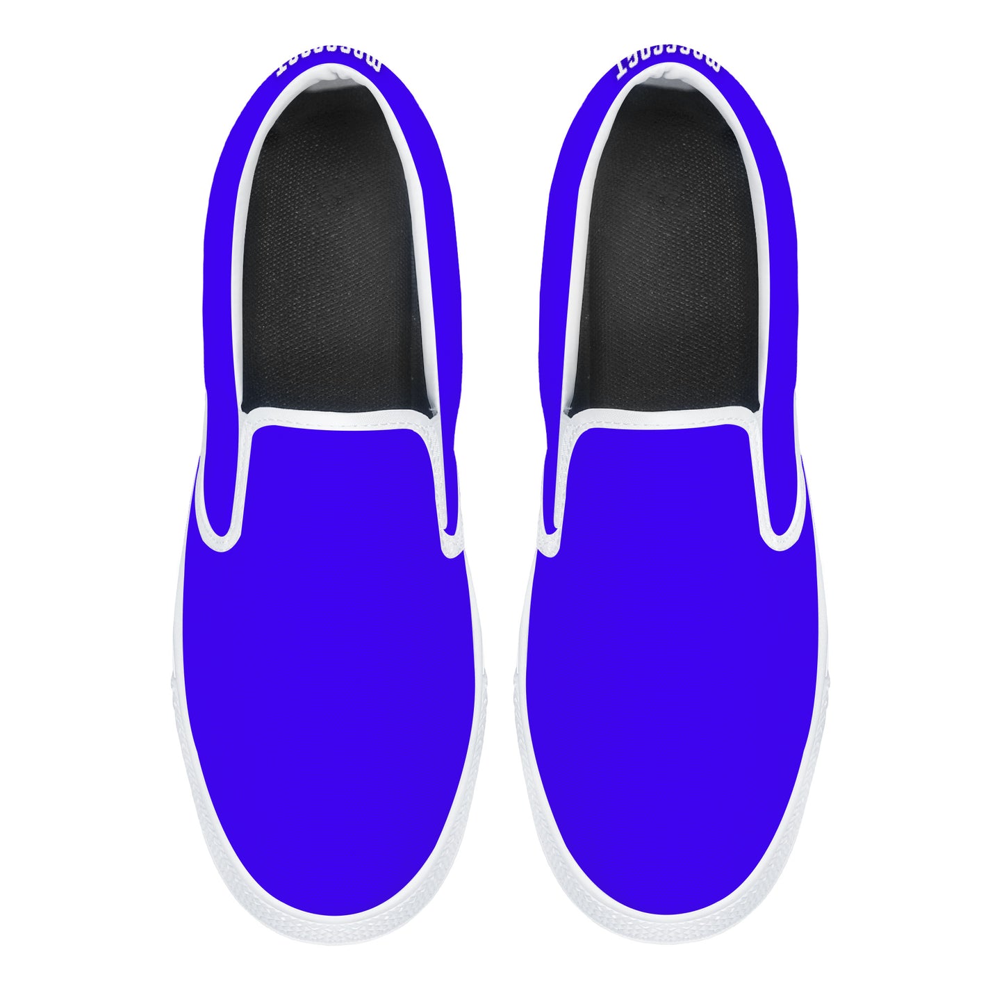 Indigo Slip On Shoes by Mass Cast