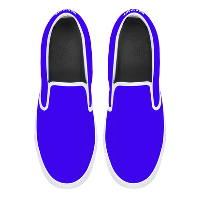 Indigo Slip On Shoes by Mass Cast