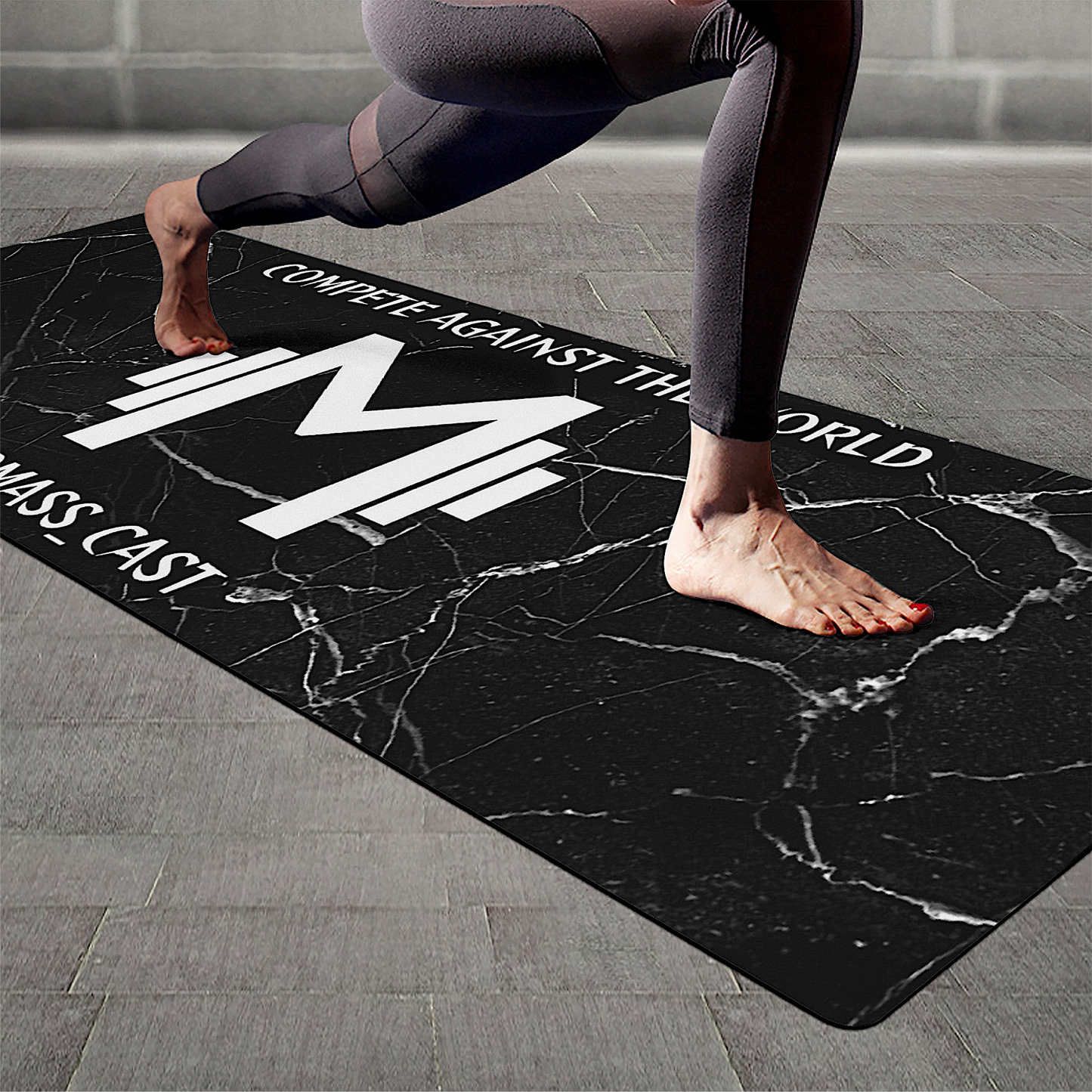 Mass Cast Marble Yoga Mat