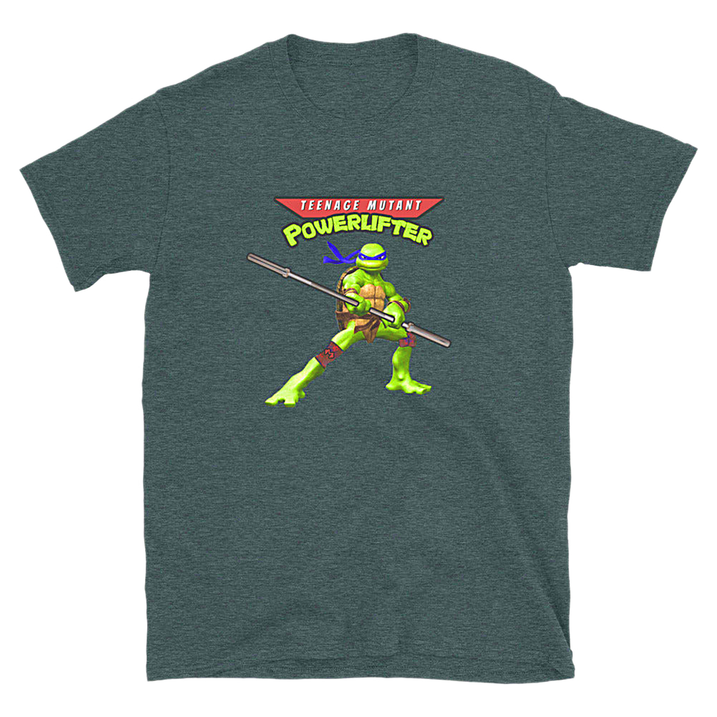 Teenage Mutant Powerlifter Mass Cast Tee